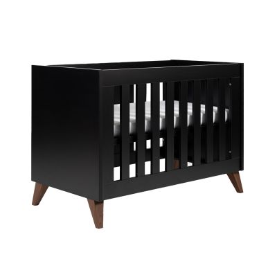 TWF Ledikant 60 x 120 - Commode XL 3 Laden 1 Deur Modena Walnoot