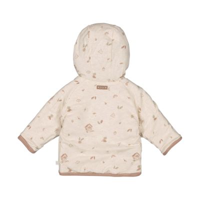 Feetje Fall Favorites Omkeerbaar Jasje Velours Met Capuchon - Maat 50 - Hazelnoot