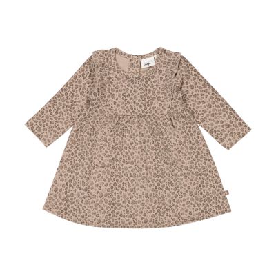 Feetje Better Together Jurk - Maat 56 - Taupe Melange