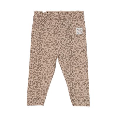 Feetje Better Together Print Legging - Maat 56 - Taupe Melange