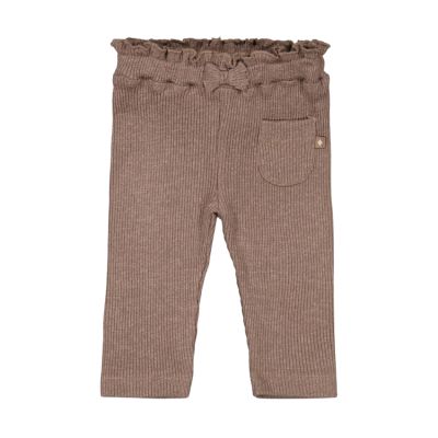 Feetje Better Together Rib Legging - Bruin Melange