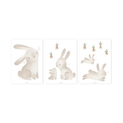 Little Dutch Muurstickers Baby Bunny
