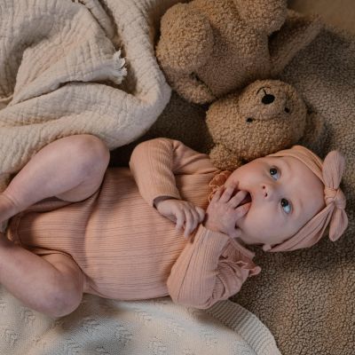 Dirkje Romper Lange Mouw Multi Colour Pink 3-Pack 62/68