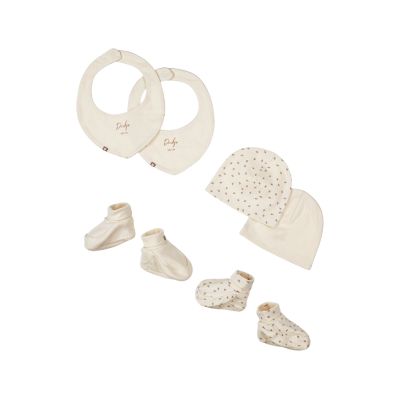 Dirkje Baby Set Off White 6-Pack One Size