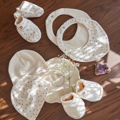 Dirkje Baby Set Off White 6-Pack One Size
