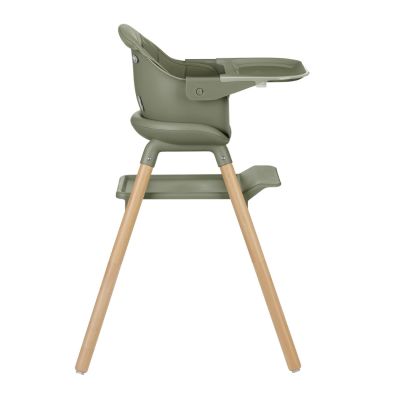 Kikkaboo Kinderstoel 2 in 1 Woody Leger Groen