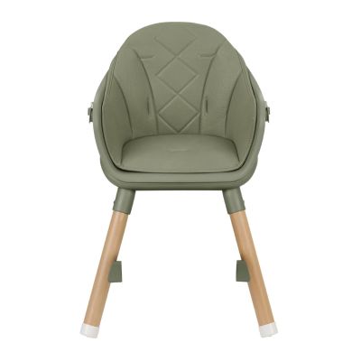 Kikkaboo Kinderstoel 2 in 1 Woody Leger Groen