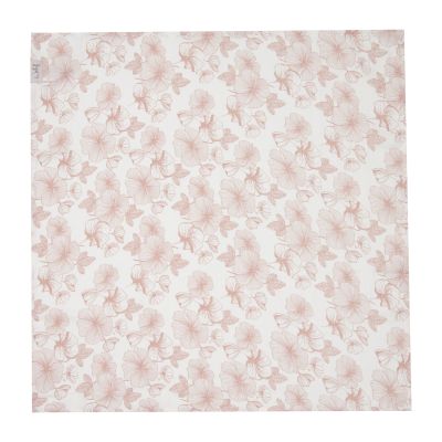 Witlof For Kids Multidoek Hydrofiel Flower Powder 65 x 65 cm 2-Pack