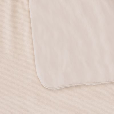 Witlof For Kids Wiegdeken Tuck-Inn Soft Sand Velvet Rib 40 x 80 cm