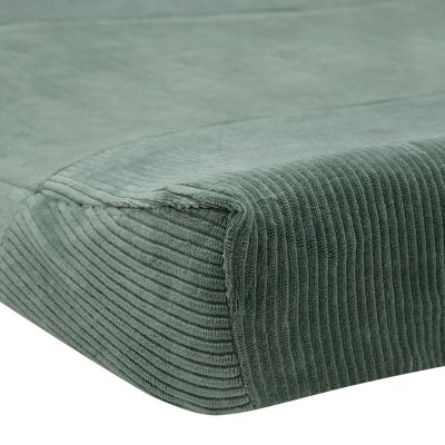 Witlof For Kids Aankleedkussenhoes Forest Green Velvet Rib 70 x 50 cm