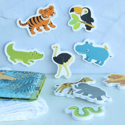 A Little Lovely Company Foam Badspeelgoed - Safari A Little Lovely Company Foam Badspeelgoed - Safari