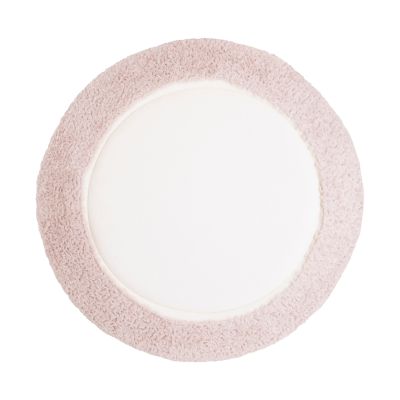 Baby's Only Hoeslaken Boxmatras Rond - Snow - Oud Roze - Ø90 cm