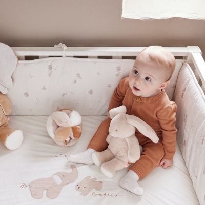 Noukie’s Boxkleed - Bali & Moka - 75x95 cm - Veloudoux