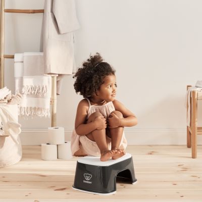 Baby Björn® Opstapkrukje - Zwart/Wit