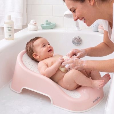 Babyjem Baby Soft Touch Badinzetje - Zacht Roze Babyjem Baby Soft Touch Badinzetje - Zacht Roze