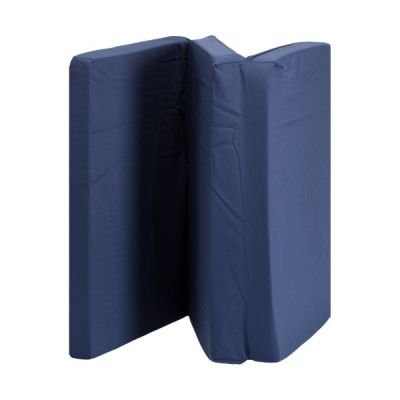 Basicline Matras Campingbed Blauw