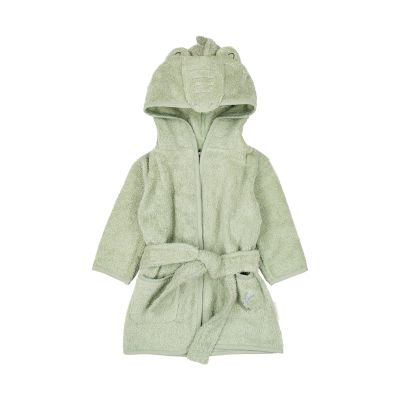 Little Dutch Badjas - Safari Leo - Krokodil - Groen - 74/80