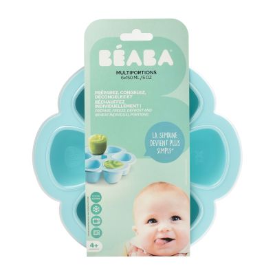 Béaba Multi Portion 6x150ml Blue Ass.