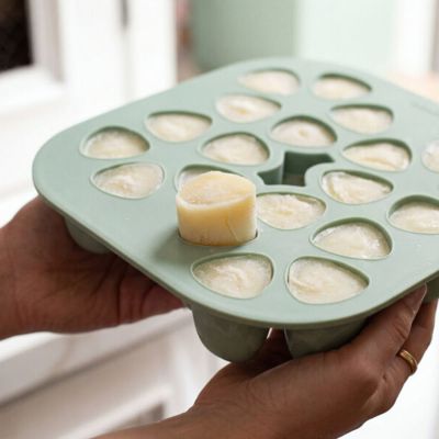 Beaba Siliconen Mini Multi-Porties - 20 x 35 ml - Groen