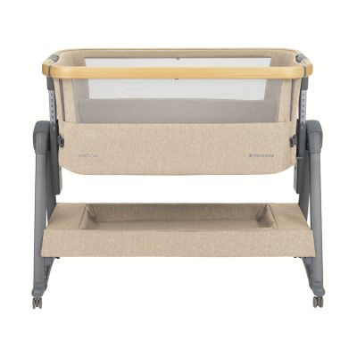 KikkaBoo Bedside Crib - Nanna 2 - Beige