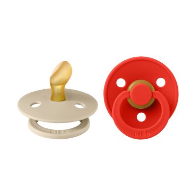 BiBs Colour Fopspeen - Anatomisch - 2 Stuks