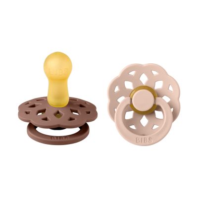 BiBs Boheme Fopspeen - Rond - 2 Stuks
