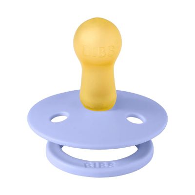 BiBs Fopspeen - Rond - 2 Stuks - 0-6 Mnd - Hush / Grape BiBs Fopspeen - Rond - 2 Stuks - 0-6 Mnd - Hush / Grape
