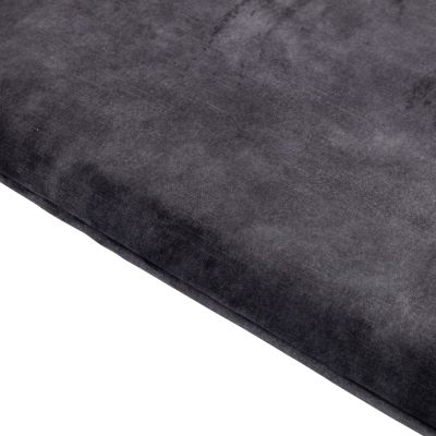Kidsmill Boxmatras Hoes - Velours - 75 x 95 - Graphite Kidsmill Boxmatras Hoes - Velours - 75 x 95 - Graphite