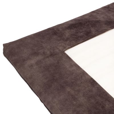 Kidsmill Boxmatras Hoes - Velours - 80 x 100 - Wood
