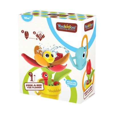 Yookidoo Badspeelgoed – Peek‑a‑Bee Tub Flower