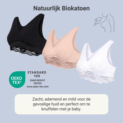 Carriwell Crossover Slaapbeha Biokatoen Zwart S Carriwell Crossover Slaapbeha Biokatoen Zwart S