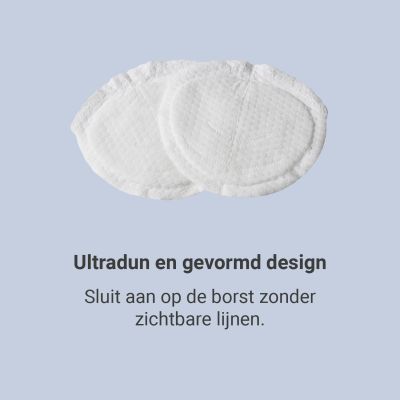 Carriwell Disposable Zoogcompressen - 50 Stuks - Bamboe