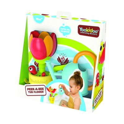 Yookidoo Badspeelgoed – Peek‑a‑Bee Tub Flower