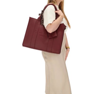 Charm London Laptoptas - Bond - 15,6 Inch - Bordeaux Rood Charm London Laptoptas - Bond - 15,6 Inch - Bordeaux Rood