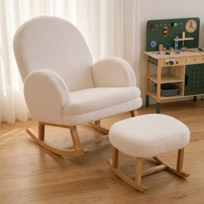 Childhome Schommelstoel - Teddy - Ecru Childhome Schommelstoel - Teddy - Ecru