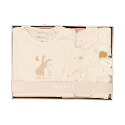 Little Dutch Giftset Kleding - Newborn Naturals - Creme