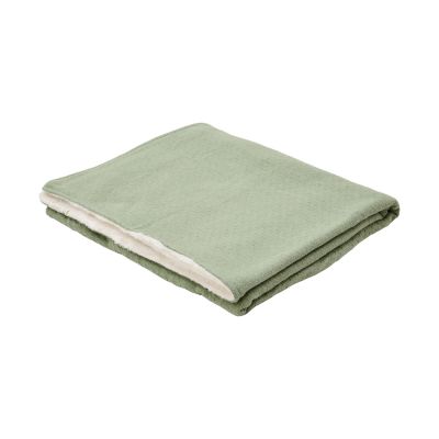 Little Dutch Pure Wiegdeken Gebreid - 70 x 100 cm - Sage 