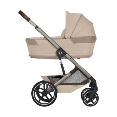 Cybex Balios S Lux Kinderwagen Met Opvouwbare Reiswieg Taupe - Almond Beige Cybex Balios S Lux Kinderwagen Met Opvouwbare Reiswieg Taupe - Almond Beige