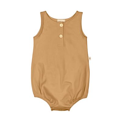 UAUA Bubble Romper Mostaza 3-6 maanden