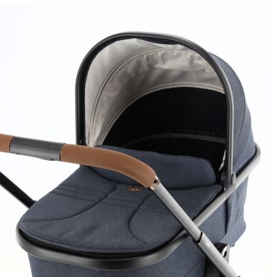 Qute Q-Rider Plus Kinderwagen - Denim Blue | Kidsriver Curve Autostoel - Clay | Kidsriver Isofix Base Qute Q-Rider Plus Kinderwagen - Denim Blue | Kidsriver Curve Autostoel - Clay | Kidsriver Isofix Base