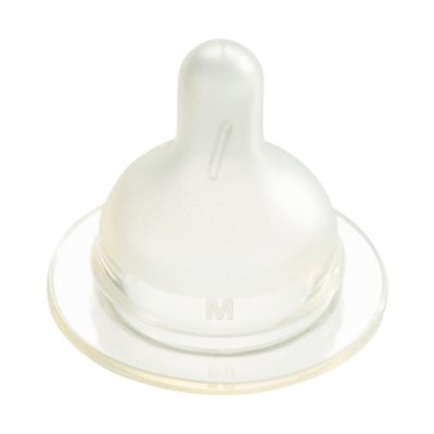 Difrax Flesspeen Brede Hals Natural M (2 stuks)