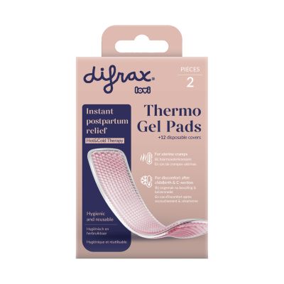 Difrax Postpartum Thermo Gelpads - 2 Stuks