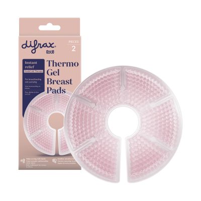 Difrax Thermo Gel Borstkompressen - 2 Stuks Difrax Thermo Gel Borstkompressen - 2 Stuks