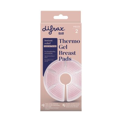 Difrax Thermo Gel Borstkompressen - 2 Stuks Difrax Thermo Gel Borstkompressen - 2 Stuks