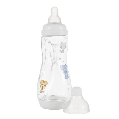 Difrax Handgreepfles Groot Woezel&Pip 240ml