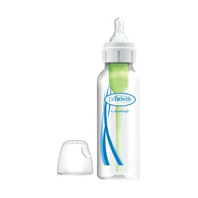 Dr. Brown's Fles Standaard Hals Options+ - 250 ml - Transparant