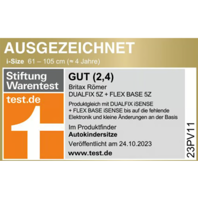 Dubatti by Britax Römer DUALFIX 5Z Autostoel - Pitch Black Dubatti by Britax Römer DUALFIX 5Z Autostoel - Pitch Black