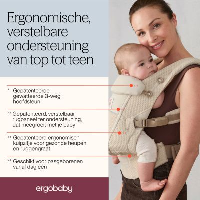 Ergobaby Adapt Soft Flex Mesh Onyx Black Ergobaby Adapt Soft Flex Mesh Onyx Black