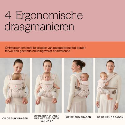 Ergobaby Draagzak Omni Classic - Pure Black Ergobaby Draagzak Omni Classic - Pure Black