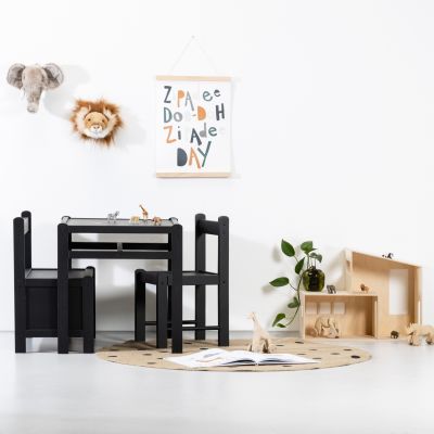 Europe Baby Basic II Stoeltje Mat Zwart Europe Baby Basic II Stoeltje Mat Zwart